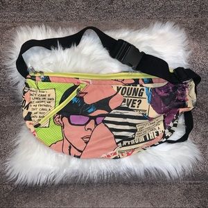 Retro Pop Art Hobo Messenger Bag